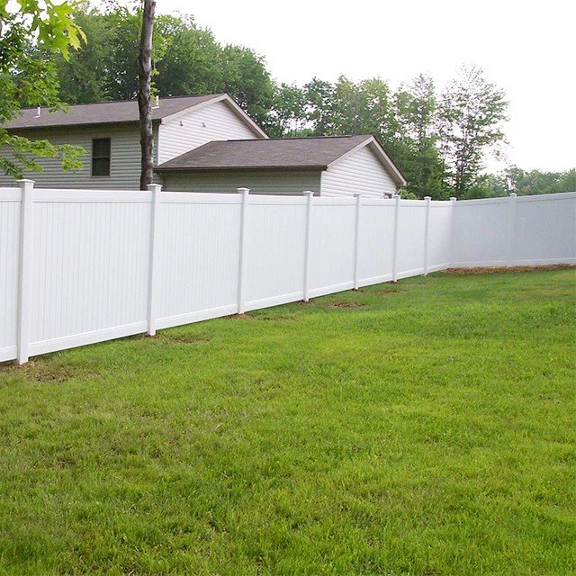 White Vinyl Fence Panels