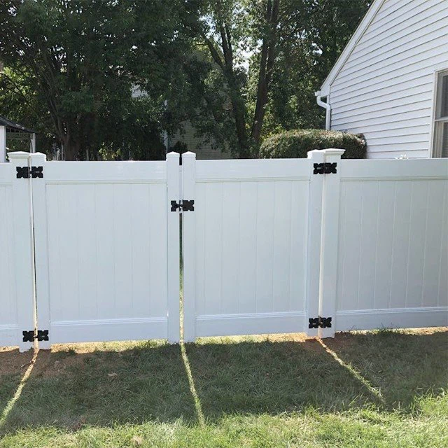 White Fence Panels