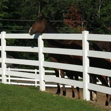 Heavy Duty Vinyl Horse Fence