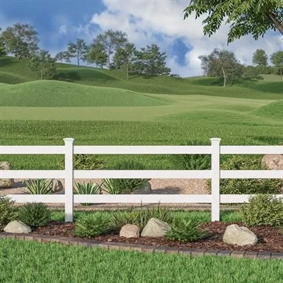 Ranch Rail Vinyl Fencing
